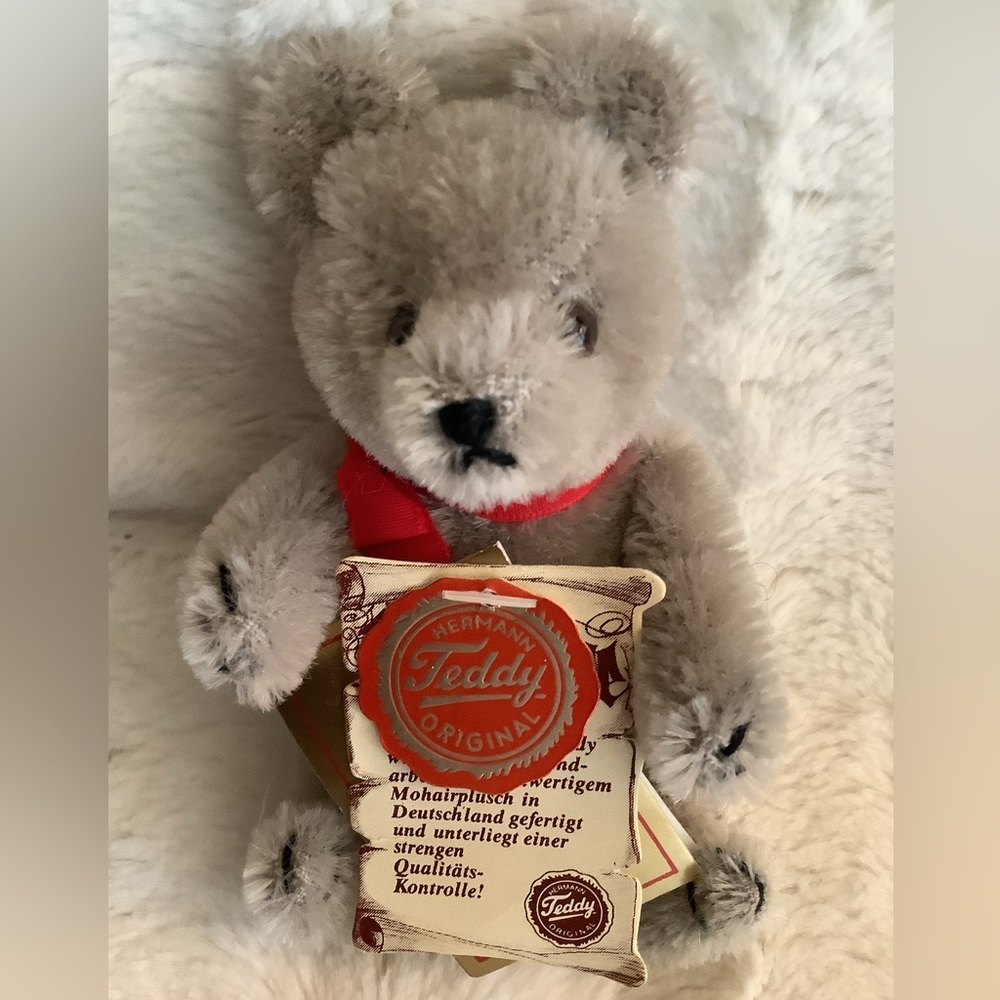 Vintage Hermann Mohair Teddy Bear Made in Germany